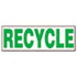 Message Stamp, RECYCLE, Pre-Inked/Re-Inkable, Green