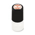 Round Message Stamp, SIGN HERE, Pre-Inked/Re-Inkable, Red