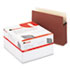 3 1/2 Inch Expansion File Pockets, Straight Tab, Letter, Redrope/Manila, 25/Pack