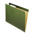 Reinforced Recycled Hanging Folder, 1/3 Cut, Letter, Standard Green, 25/Box
