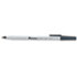 Economy Ballpoint Stick Oil-Based Pen, Black Ink, Medium, Dozen