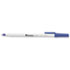 Economy Ballpoint Stick Oil-Based Pen, Blue Ink, Fine, Dozen