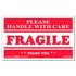 "Fragile Handle with Care" Self-Adhesive Shipping Labels, 3 x 5, 500/Roll