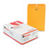 Kraft Clasp Envelope, Side Seam, 28lb, 9 x 12, Light Brown, 100/Box - View 1