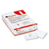 Clear Badge Holders w/Inserts, Top Load, 3 x 4, White, 50/Box