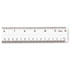 Acrylic Plastic Ruler, 12", Clear - View 1