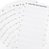 File Folder Labels for Typewriters, 9/16 x 3-13/16, White, 248/Pack - View 1