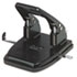 30-Sheet Two-Hole Punch, 9/32" Holes, Black