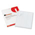 Laser Printer Permanent Labels, 1 x 2-5/8, White, 750/Pack