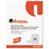 Inkjet Printer Labels, 1/2 x 1-3/4, White, 2000/Pack