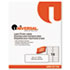 Laser Printer Permanent Labels, 1-1/3 x 4, Clear, 700/Box