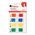 Page Flags, Assorted Colors, 35 Flags/Dispenser, 4 Dispensers/Pack
