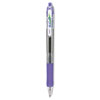 ECO Jimnie Clip Ballpoint Pen, Retractable, Medium 1 mm, Blue Ink, Translucent Blue Barrel, 12/Pack