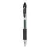 <strong>Zebra®</strong><br />Sarasa Dry Gel X20 Gel Pen, Retractable, Fine 0.5 mm, Black Ink, Clear/Black Barrel, 12/Pack