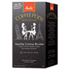 Coffee Pods, Vanilla Creme Brulee, 18 Pods/box