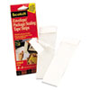 Envelope/package Sealing Tape Strips, 2" X 6", Clear, 50/pack