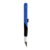 <strong>X-ACTO®</strong><br />Retract-A-Blade Knife, #11 Blade, 5.25" Plastic Handle, Blue/Black