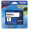 <strong>Brother P-Touch®</strong><br />TZe Standard Adhesive Laminated Labeling Tape, 0.94" x 26.2 ft, Black on White