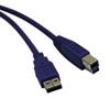 Usb 3.0 Superspeed Device Cable (a-B M/m), 15 Ft., Blue