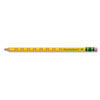 Groove Pencils, Hb (#2), Black Lead, Yellow Barrel, 10/pack