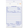 Job Work Order Book, 5 1/2 X 8 1/2, Two Part Carbonless, 50/book