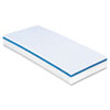 Doodlebug Easy Erasing Pad, 4 X 10, White/blue, 20/carton