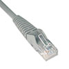 Cat6 Gigabit Snagless Molded Patch Cable, Rj45 (m/m), 1 Ft., Gray