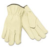 Unlined Driver's Gloves, Small, Straight Thumb, Grain Leather, Dozen