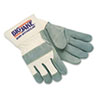 Heavy-Duty Side Split Gloves, Large, Dozen