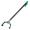 Nifty Nabber Extension Arm with Claw, 18", Black/Green