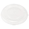 Snaptight Portion Cup Lids, Fits 2.5 Oz To 3.5 Oz Cups, Polypropylene, Clear, 100/sleeve, 25 Sleeves/carton