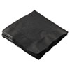 <strong>Hoffmaster®</strong><br />Beverage Napkins, 2-Ply, 9 1/2 x 9 1/2, Black, 1000/Carton