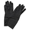 Neoprene Flock-Lined Gloves, Long-Sleeved, 12", X-Large, Black, Dozen