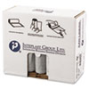 Low-Density Commercial Can Liners, 30 Gal, 0.58 Mil, 30" X 36", Clear, 250/carton