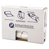 High-Density Commercial Can Liners Value Pack, 16 gal, 7 microns, 24" x 31 ", Clear, 50 Bags/Roll, 20 Rolls/Carton