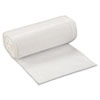 <strong>Inteplast Group</strong><br />Low-Density Commercial Can Liners, 16 gal, 0.5 mil, 24" x 32", White, 50 Bags/Roll, 10 Rolls/Carton