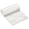 High-Density Commercial Can Liners, 10 Gal, 5 Microns, 24" X 24", Natural, 1,000/carton