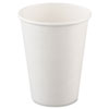 <strong>SOLO®</strong><br />Single-Sided Poly Paper Hot Cups, 12 oz, White, 50/Bag, 20 Bags/Carton