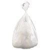 High-Density Commercial Can Liners Value Pack, 60 Gal, 14 Microns, 38" X 58", Clear, 200/carton