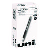 <strong>uniball®</strong><br />Signo 207 Gel Pen, Retractable, Medium 0.7 mm, Black Ink, Smoke/Black Barrel, Dozen