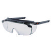 Skullerz OSMIN Anti-Scratch/Anti-Fog Safety Glasses, Matte Black Polycarbonate Frame, Clear Polycarbonate Lens