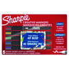 Creative Markers, Fine Brush Tip, Assorted Colors, 5/Pack