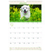Puppies Monthly Wall Calendar, Puppies Photography, 15.5 x 22.75, White/Multicolor Sheets, 12-Month (Jan to Dec): 2025