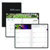 Earthscapes Recycled Weekly/Monthly Planner, Gardens of the World Photography, 10 x 7, Black Cover, 12-Month (Jan-Dec): 2025