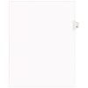 Preprinted Legal Exhibit Side Tab Index Dividers, Avery Style, 26-Tab, G, 11 x 8.5, White, 25/Set, (1407)