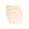 Manila File Folders, 1/3-Cut Tabs: Assorted, Letter Size, 0.75" Expansion, Manila, 100/Box