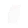 Three-Ring Binder Index Divider, 5-Tab, 11 x 8.5, White, 20 Sets