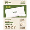 EcoFriendly Mailing Labels, Inkjet/Laser Printers, 1 x 2.63, White, 30/Sheet, 100 Sheets/Pack