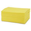 Masslinn Dust Cloths, 16 x 24, Yellow, 50/Pack, 8 Packs/Carton