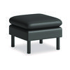 Parkwyn Series Ottoman, 23" x 23" x 17.5", Black